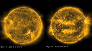 NASA SDO - Comparing Activity Levels