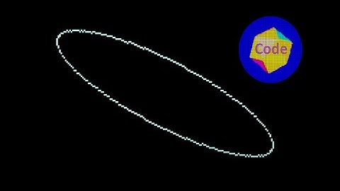 CGA Graphics Programming : The General Ellipse (Part 2)