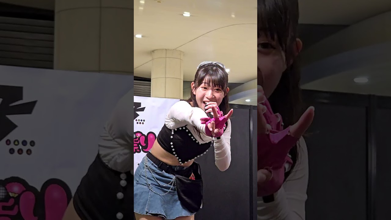 #仮面女子 「快晴・上昇・ハレルーヤ」 2024.10.7 フリーライブ 汐留シオサイト地下歩道