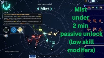 Shape of Dreams - Mist under 2 min Passive unlock
