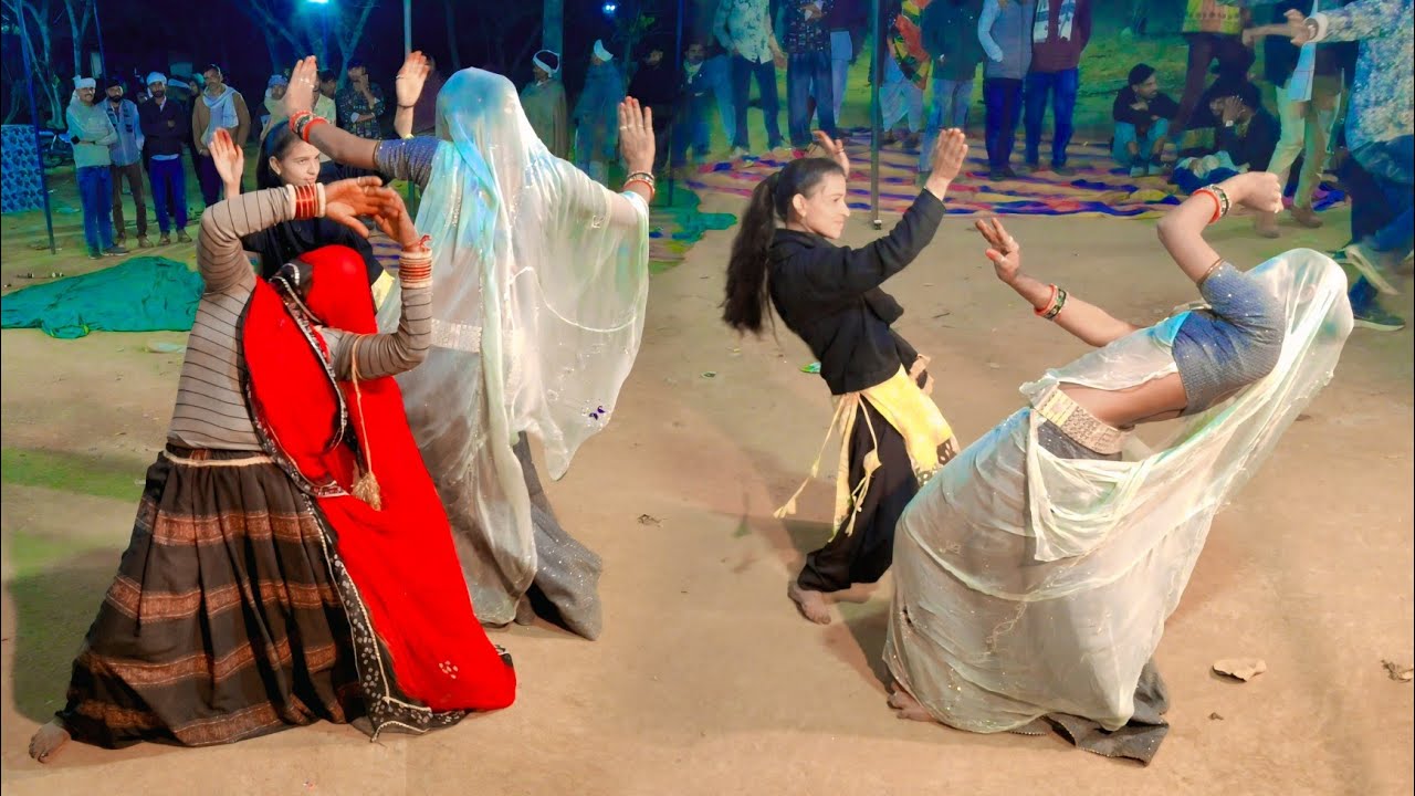 😱 सलावलिया पुर्णाहुती में तिनों गुर्जर गुर्जरी का जबरदस्त डांस गुर्जरीया का धमाकेदार डांस सुहन खेड़ा