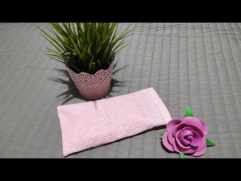 Coser un saco de semillas y plantas aromáticas térmico - para el microondas  - aliviar dolores 