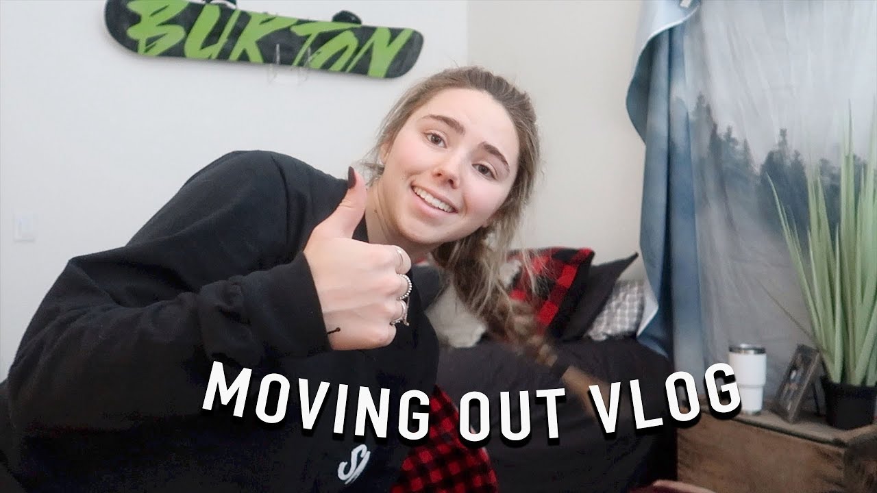 MOVING OUT AT 17 || across the country lol