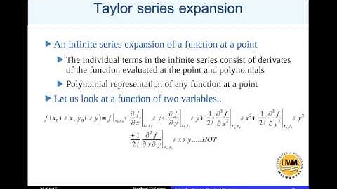 Linearization - Introduction