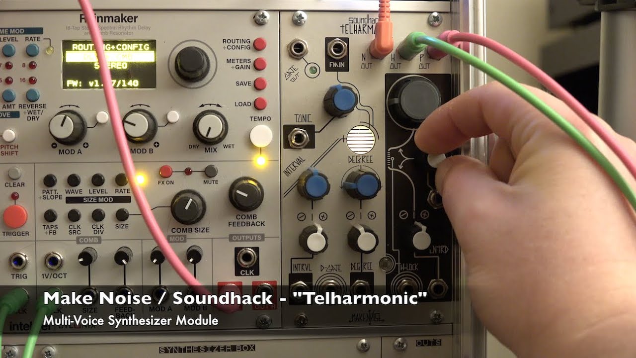 Make Noise & Soundhack - Telharmonic (Demo & Explanation)