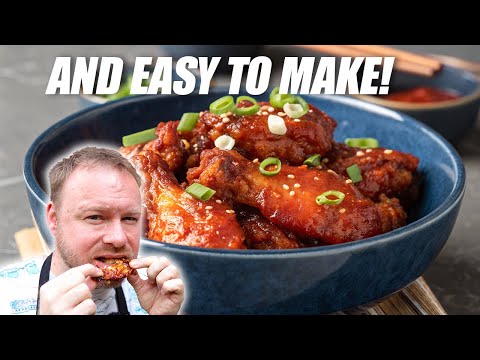 Korean Chicken Wings Recipe Easy
