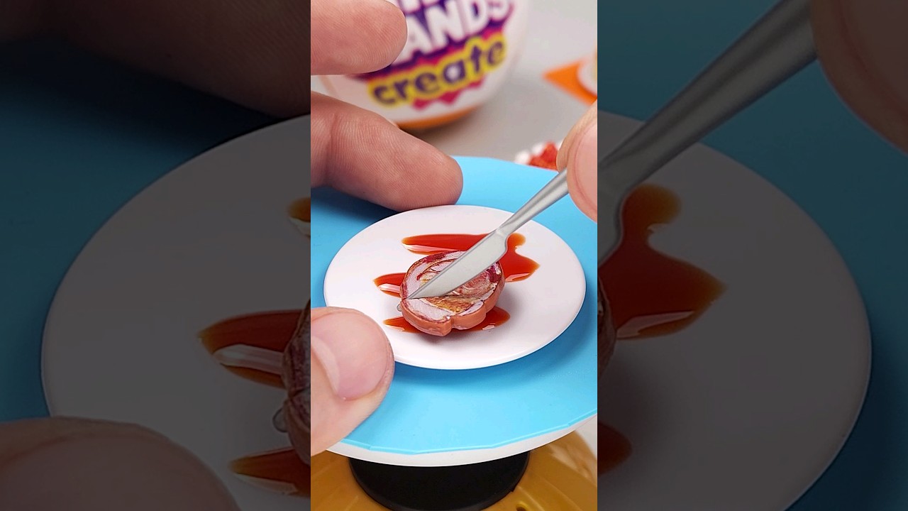 Leveling Up Mini Brands Create: Pork Loin & Potatoes! 