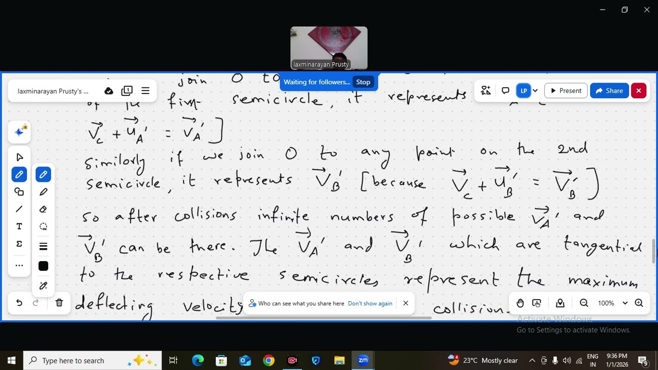 MAXIMUM POSSIBLE DEFLECTION IN ELASTIC COLLISION BETWEEN TWO PARTICLES