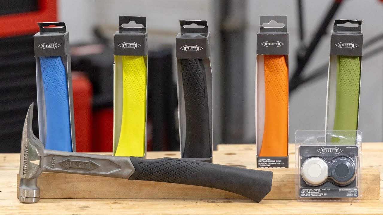 Stiletto TRIMBONE 10oz Titanium Finish Hammer YouTube