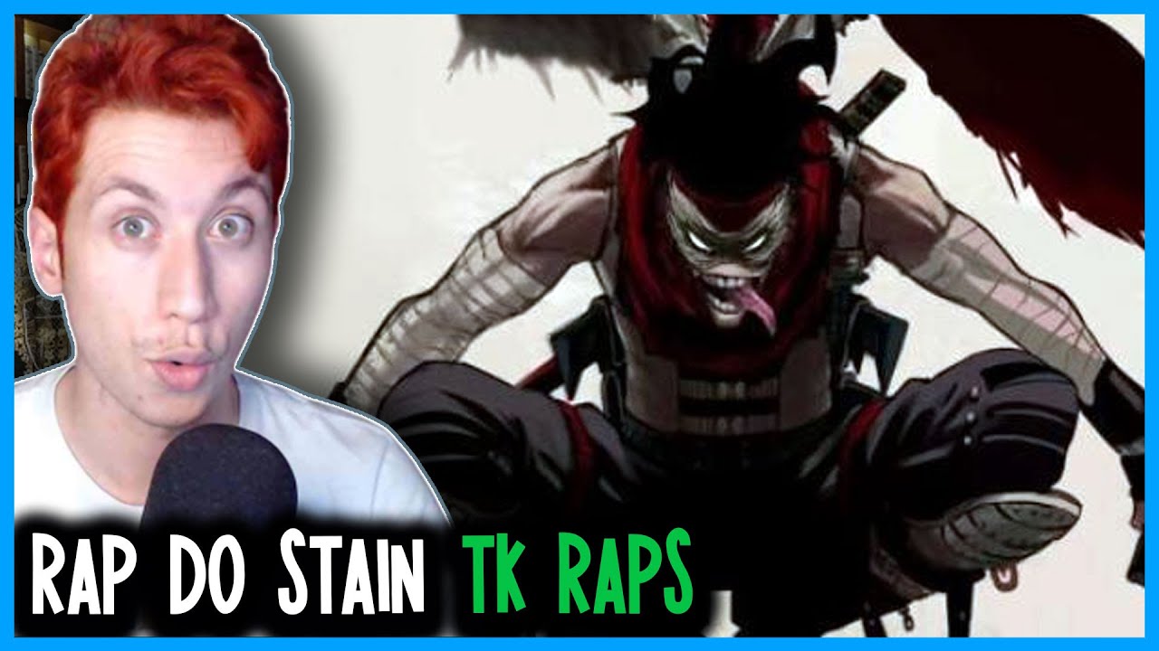 REACT Rap do Stain (Boku no Hero) // Paralisia com Sangue // TK RAPS