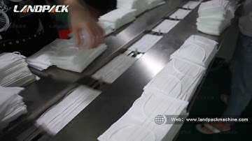 Automatic Single Piece Disposable Surgical Face Mask Packing Machine