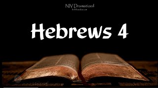 HEBREWS 4 - NIV Dramatized Audio (Bible Meditations to relax and Renew Your Mind) black screen screenshot 2