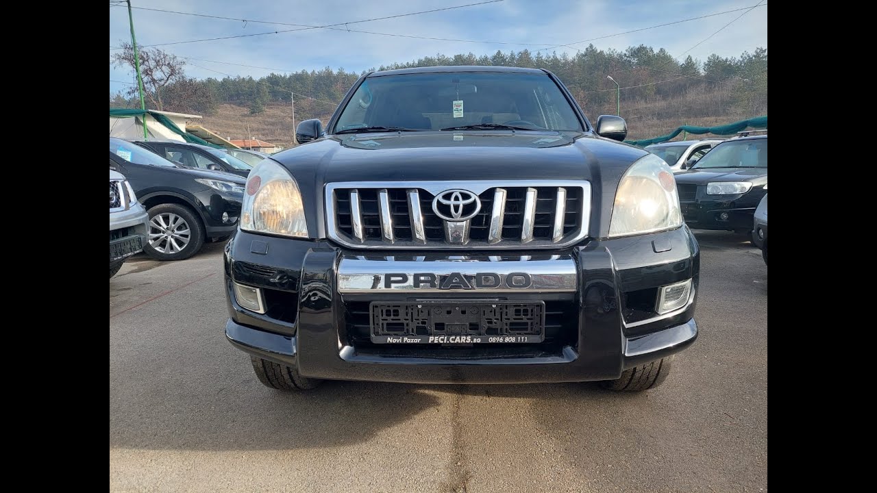 Автокъща "Пеци" Toyota Land cruiser 3.0D4D 166PS 4x4 DK 12/2005*ПРОДАДЕН*