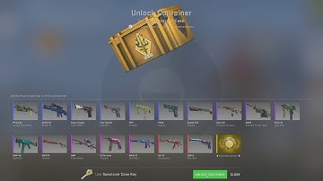 Opening a CS:GO case til a gold appears... DAY 79