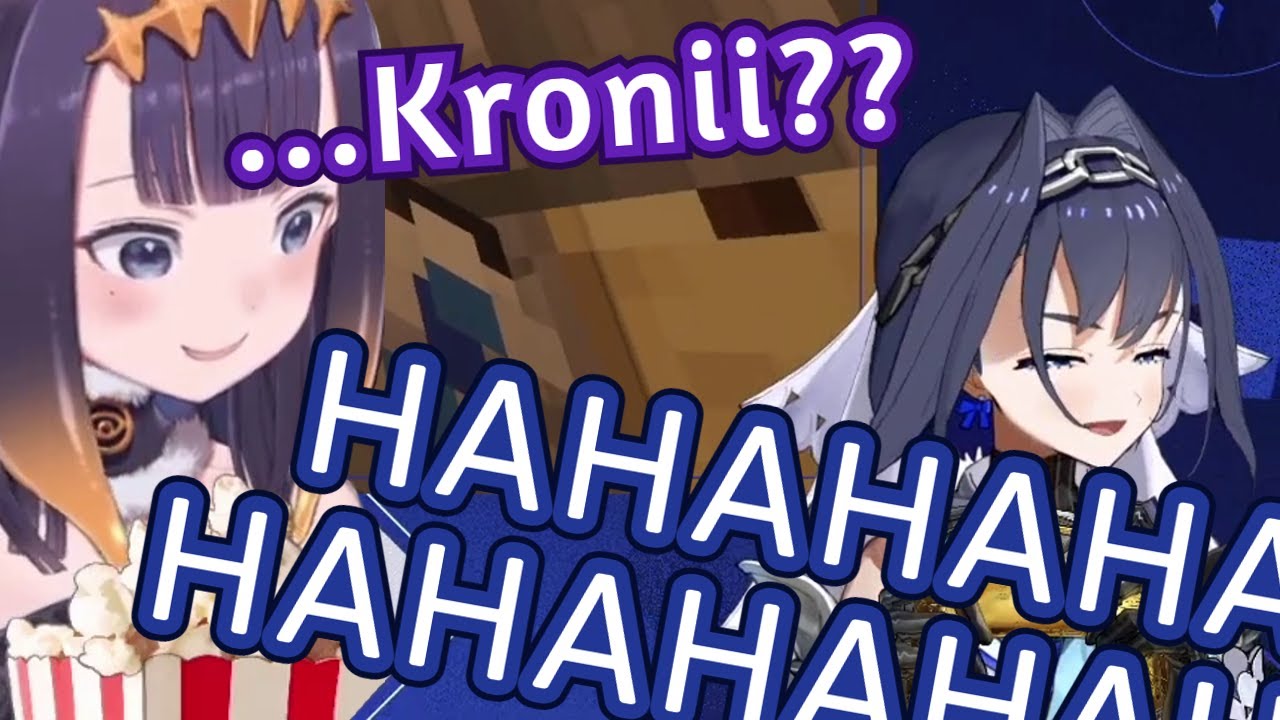 Kronii completely loses it