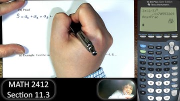 Pre-Calculus - Section 11.3