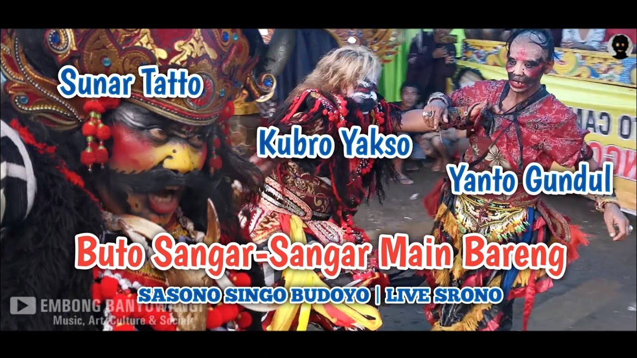 Sunar Tatto - Gatot Kubro & Rambut Bledek | SASONO SINGO BUDOYO di Srono