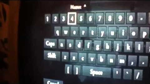 cod 4/ cod 5 wii colored name glitch/ custom class