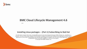 Subscribing to the Red Hat Network -- BMC Cloud Lifecycle Management 4.6