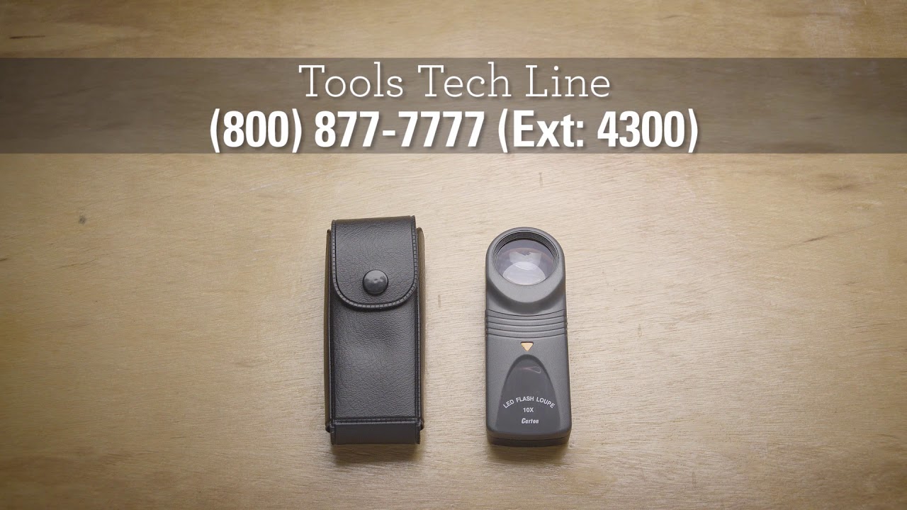 LED Flash Loupe - YouTube