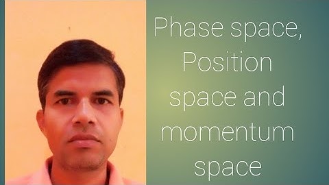 Phase space , Momentum space , Position space l Physics and Mathematics Master l NOU IGNOU JPU Vol 1