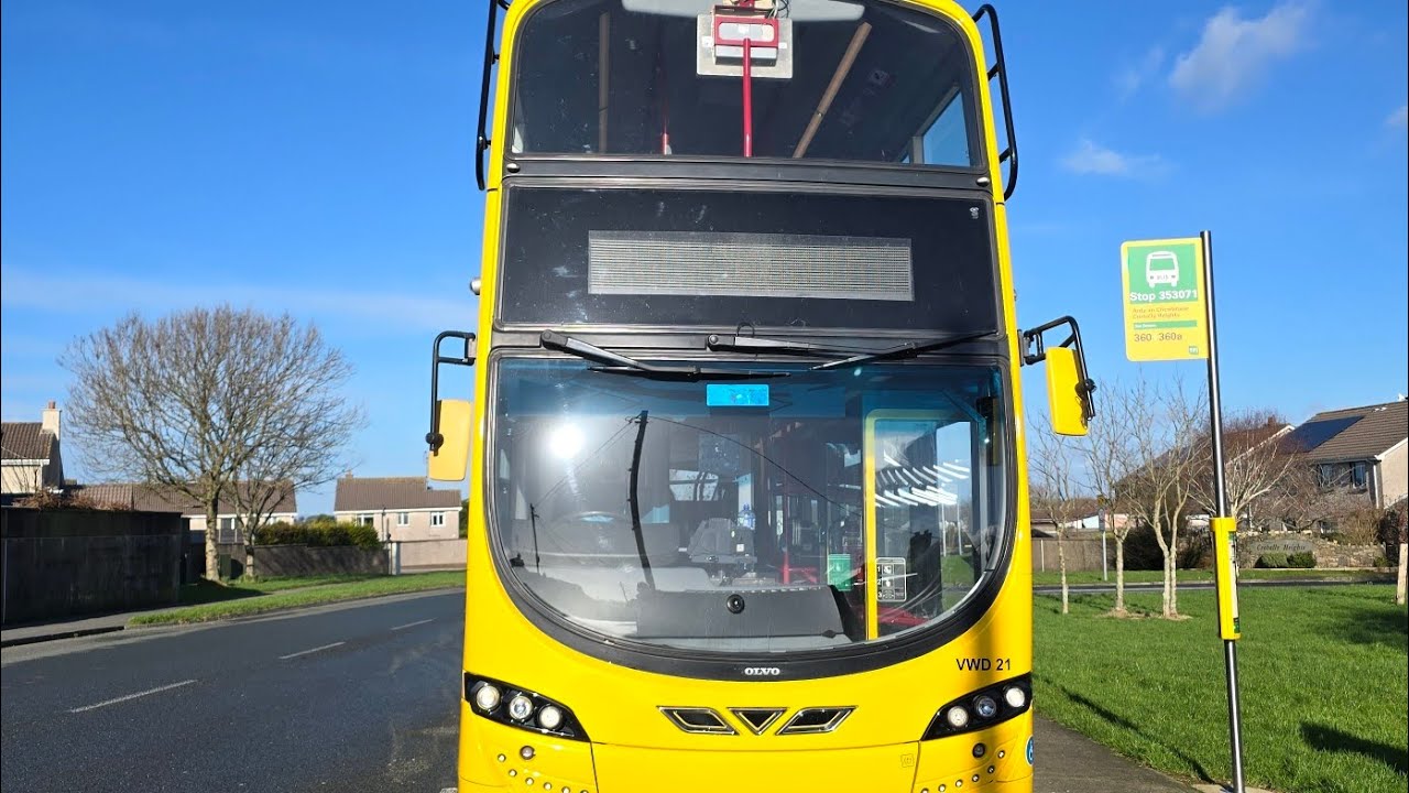 VWD21 on a 360 from Crobally Heights - Tramore Terminus