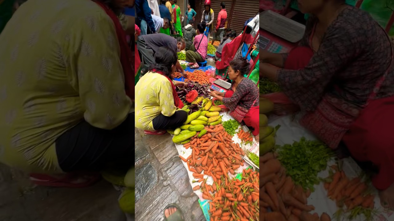 Street vegetables shop 
