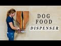How to Make a Dog Food Dispenser