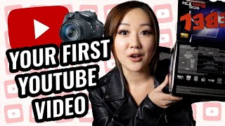 How to Prepare for your FIRST YouTube video