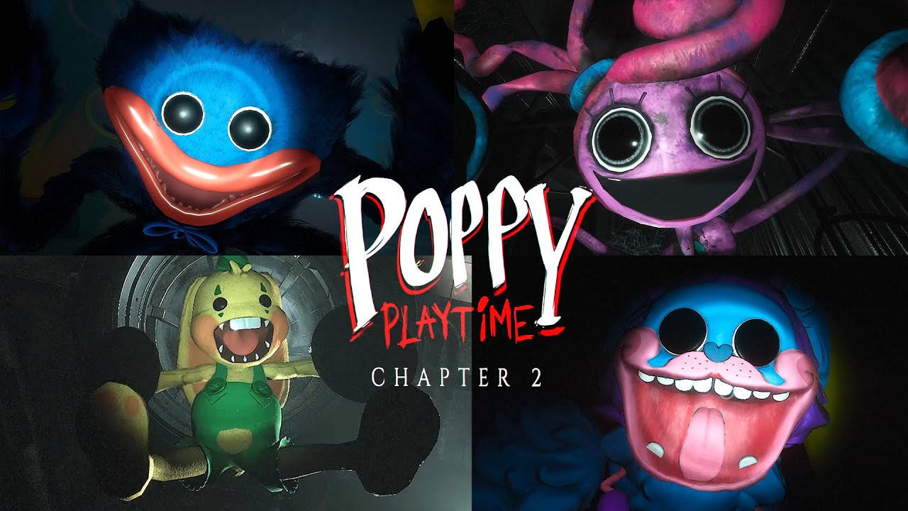 Poppy Playtime Chapter 2 All Bosses + Ending