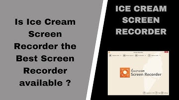 is Ice Cream Screen Recorder best screen recording app ? | Icecream Screen Recorder
