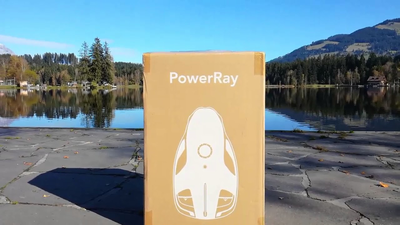 PowerVision PowerRay Wizard - funny unpacking of underwater drone