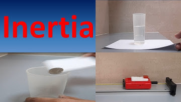 Inertia : Forces and Motion , Simple science experiment at home
