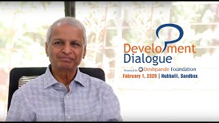 Famous Dr. Gururaj 'Desh' Deshpande invites you to Development Dialogue 2020 Profile