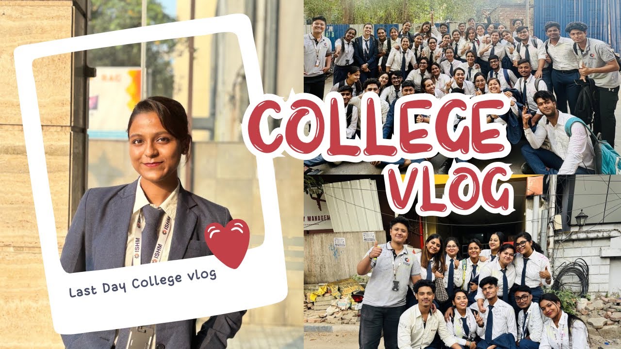 Last Day college vlog🥺| Graduation Edition❤️🎓| Exam Days|