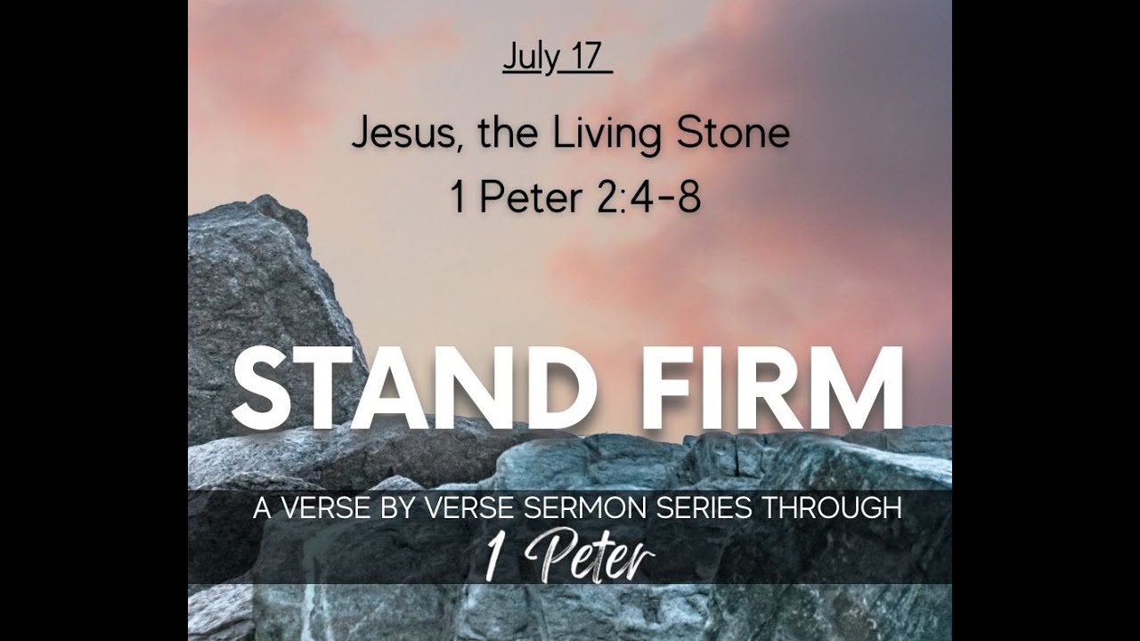 Jesus, the Living Stone YouTube