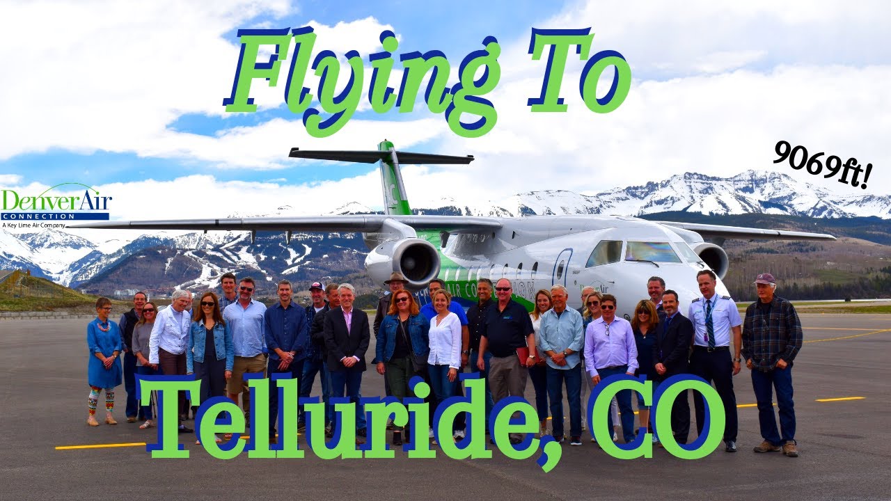 Denver to Telluride Denver Air Connection YouTube