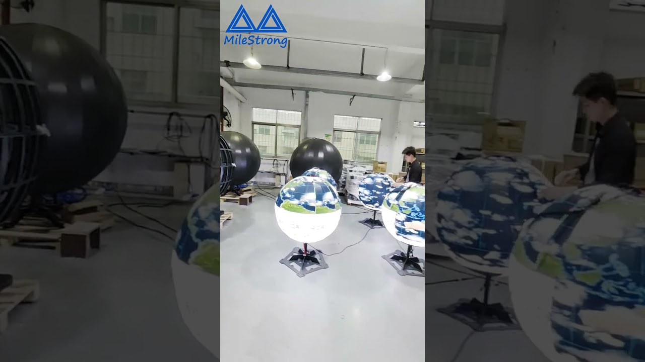 Sphere LED Display Screen with Different Diameter