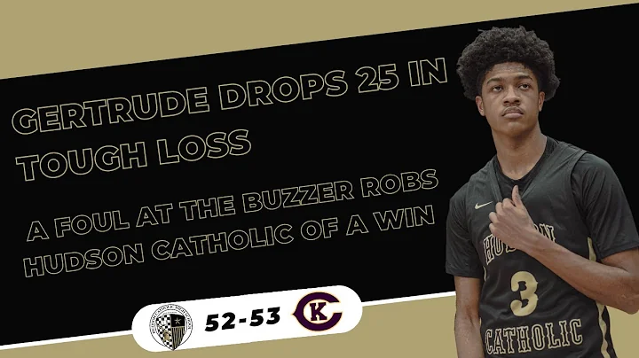 Hudson Catholic Full Game Highlights vs Christ The...