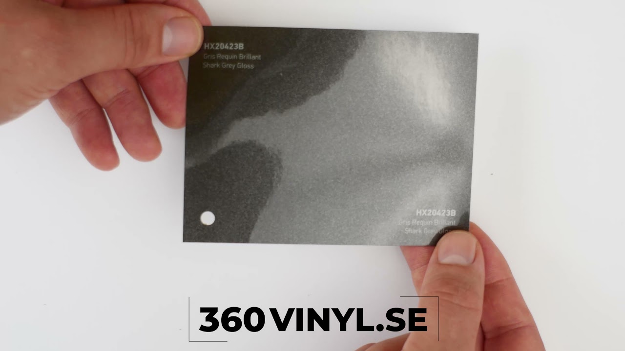 Hexis Hx20000 Shark Grey Gloss 360vinyl