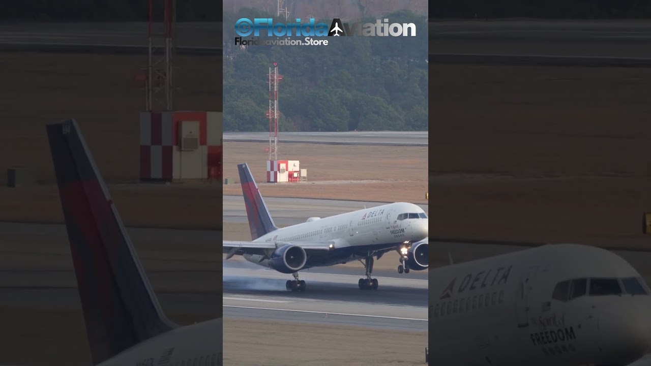 Spirit of Freedom Boeing 757 Livery Landing at Atlanta ATL International Airport | Plane Spotting