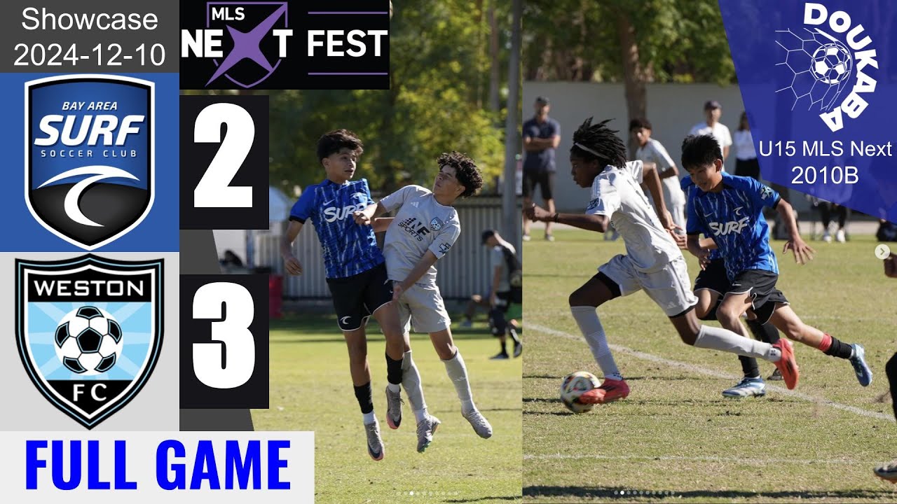 Bay Area Surf 10B 2 3 Weston FC 10B MLS Next Fest U15 2024 12 10 bay-area-surf-10b-2-3-weston-fc-10b-mls-next-fest-u15-2024-12-10