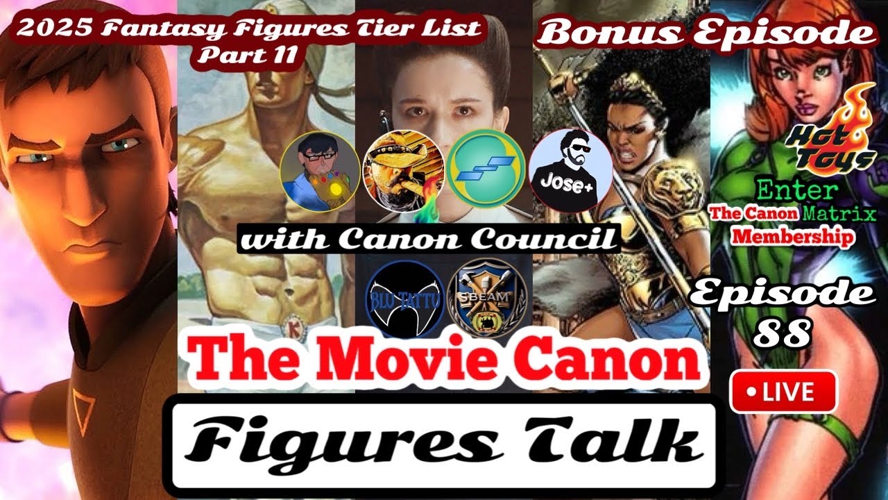 LIVE:  FANTASY FIGURE TIER LIST PART 11 - BONUS EPISODE OF FIGURES TALK - EPISODE 88 📱