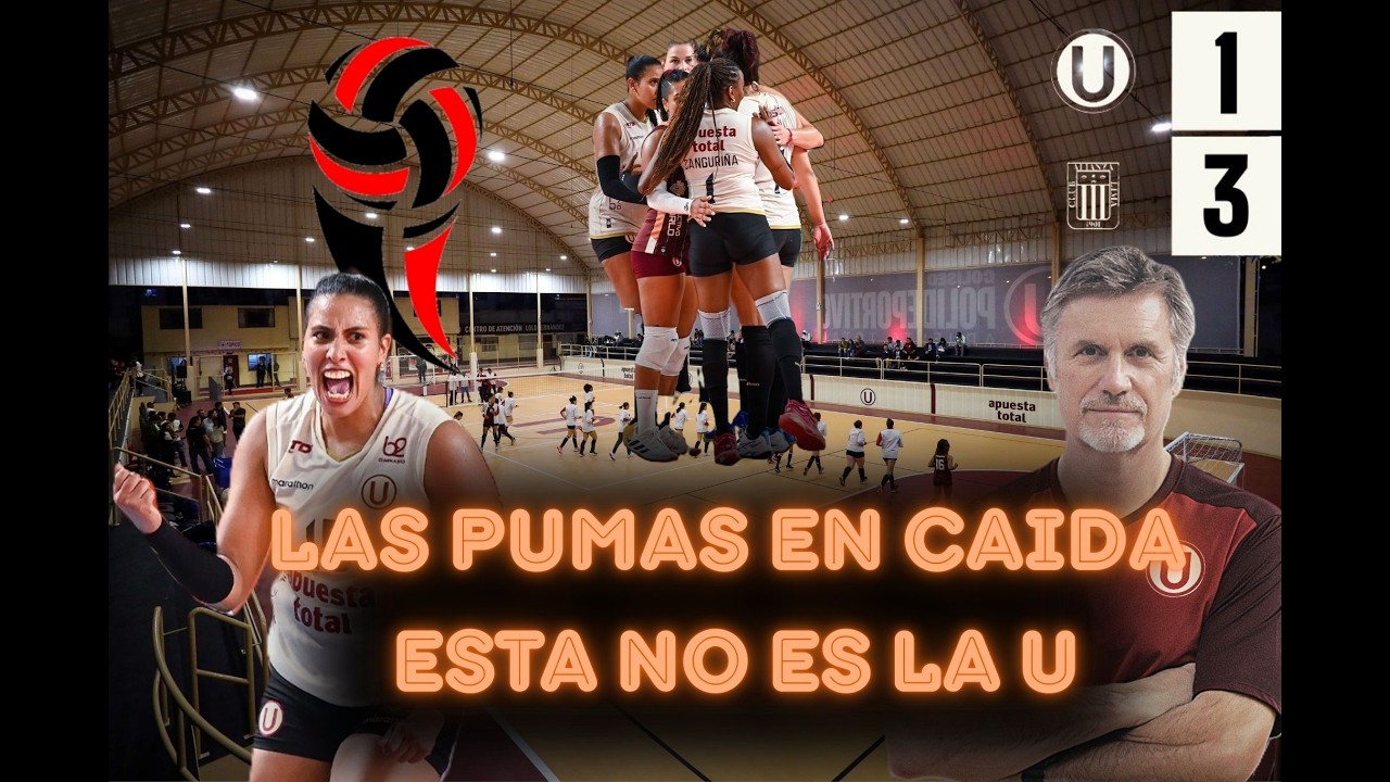 ¡ESTA NO ES LA U! | PUMAS SIN RUMBO SE HUNDEN EN LA RECTA FINAL DE LA LIGA DE VOLEY | ANALISIS