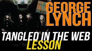 Lynch Mob Tangled In The Web | Rhythm Guitar Lesson [George Lynch]