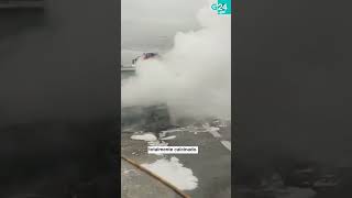 🔥 O PEREIRO DE AGUIAR | Un COCHE, completamente CALCINADO tras, aparentemente, unha avaría no motor