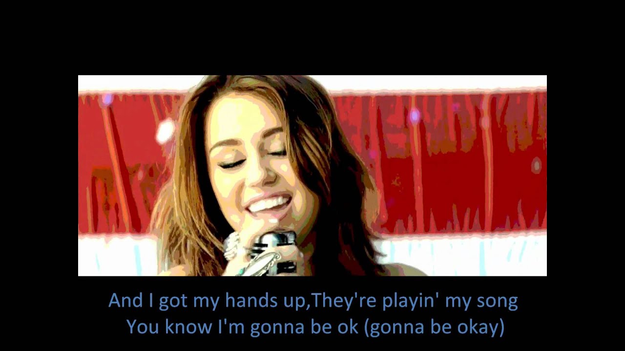 Miley Cyrus "Party in the USA" Official Music Video With Lyrics On Screen YouTube