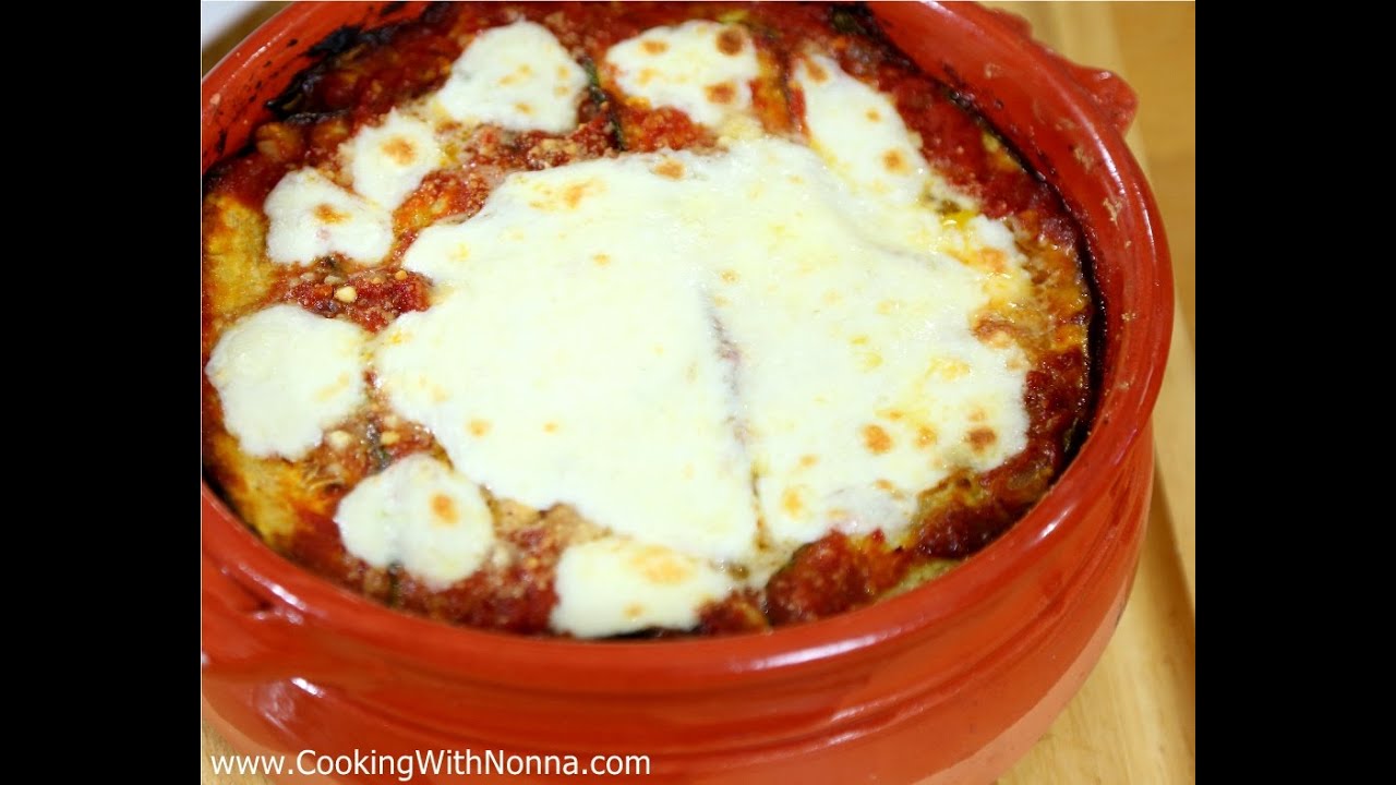 How to make Classic Zucchini Parmigiana Rossella's Cooking with Nonna