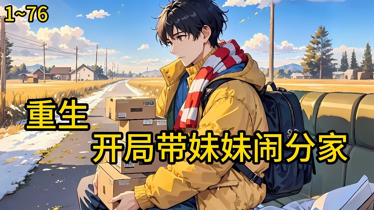 重生那个吃不饱穿不暖的饥荒年代。不过既来之则安之，上一世本就是孤儿的他只想带着两妹妹在这个年代吃好穿好，《重生1960：开局带妹妹闹分家》1~76#小说 #热血#小说推荐 #漫畫#有声小说#狗血#爽文