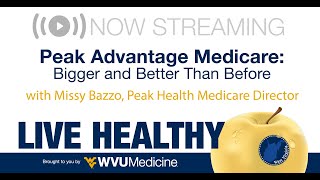 WVU Medicine Live Healthy WV - Peak Advantage Medicare: Bigger and Better Than Before